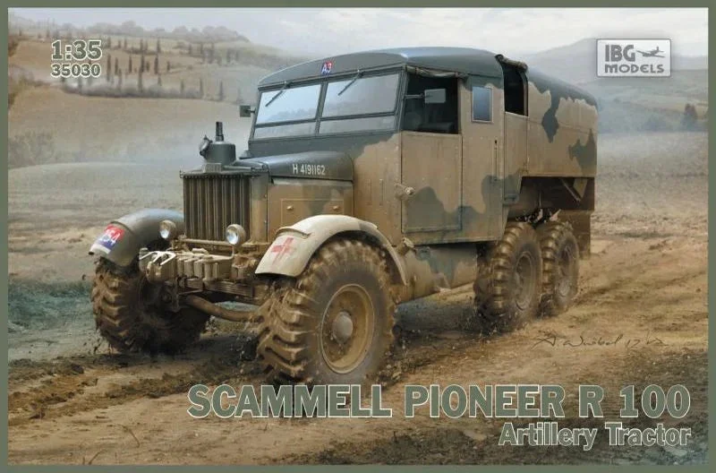 1/35 IBG Model Scammell Pioneer R100 Artillery Tractor 35030 - IBG Models