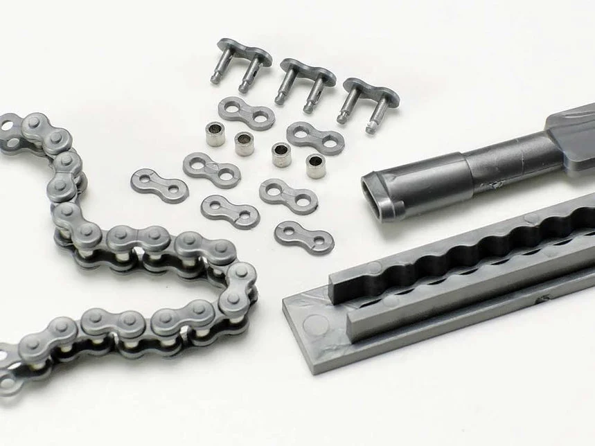 Tamiya 1/6 Link-Type Motorcycle Chain - 12674