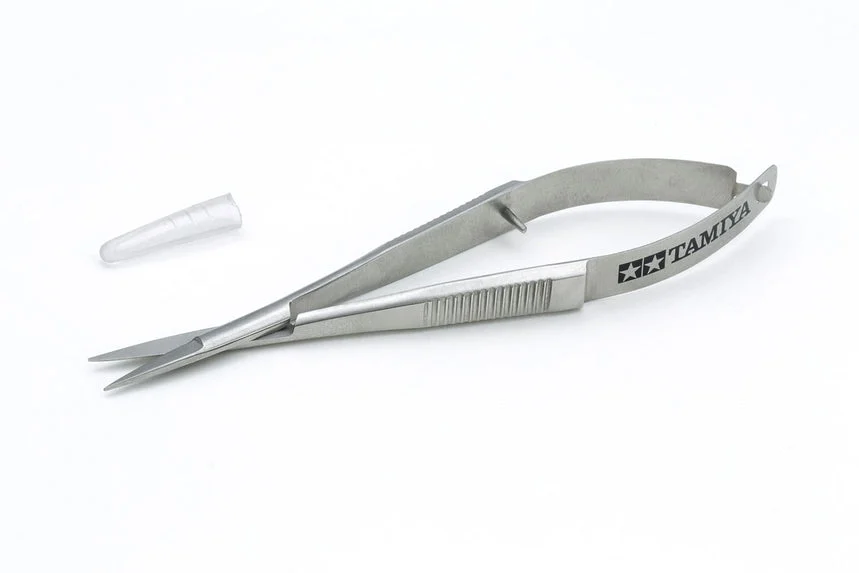 Tamiya Hg Tweezer Grip Scissors - 74157