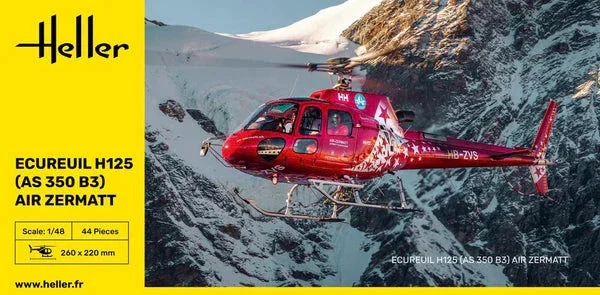 1/48 Heller Ecureuil H125 (AS 350 B3) Air Zermatt