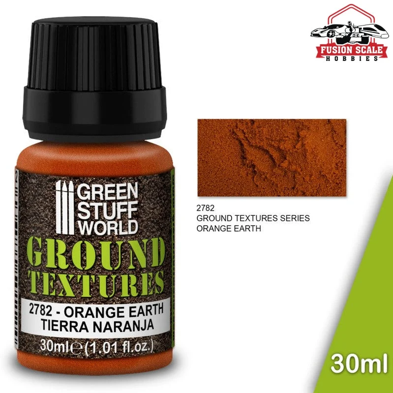 Green Stuff World Orange Earth Texture GSW2782