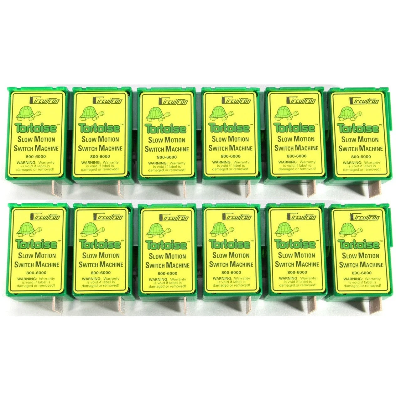 Circuitron Tortoise Switch Machine 12 Pack 6012