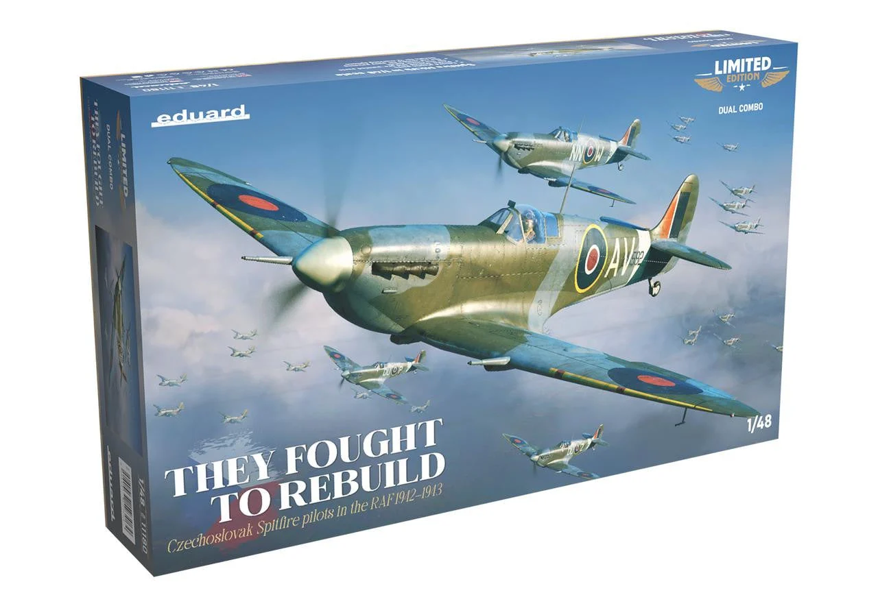 Eduard “They Fought to Rebuild” Dual Combo Spitfire Mk.Vb – 1:48 Scale Limited Edition Kit