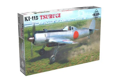 1/48 Eduard KI-115 Tsurugi Kamikaze Plane - Heavy Retro Plastic Model Kit