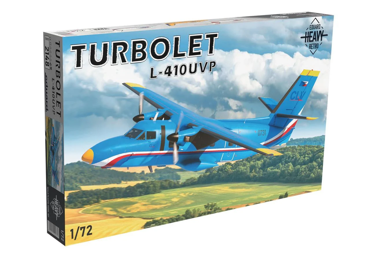 Eduard L-410UVP Turbolet – 1:72 Scale Limited Edition Plastic Model Kit