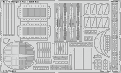 1/32 Eduard Mosquito Mk IV Bomb Bay for HKM