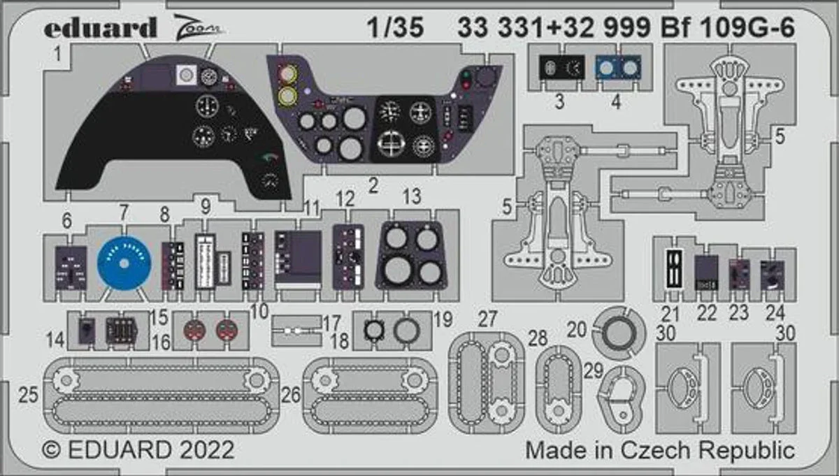 1/35 Eduard Bf 109G-6 - Border Model