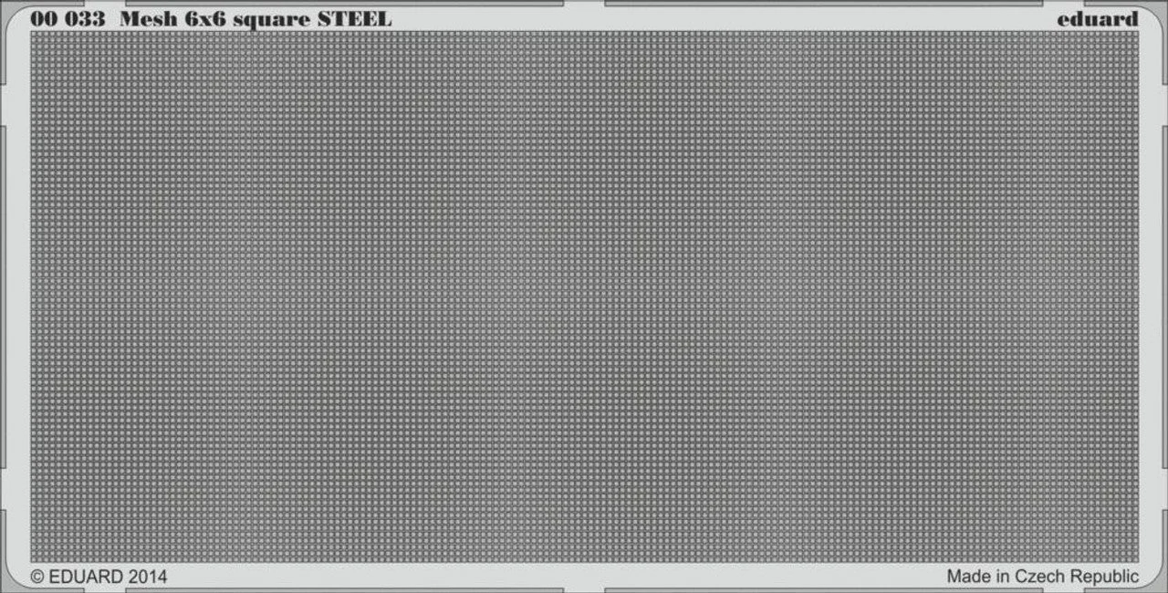 Eduard Mesh 6x6 square STEEL