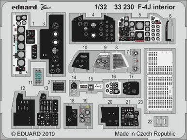 EDU33230 F-4J interior 1/32