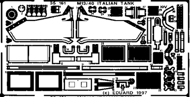1/35 Eduard M13/40 for TAM