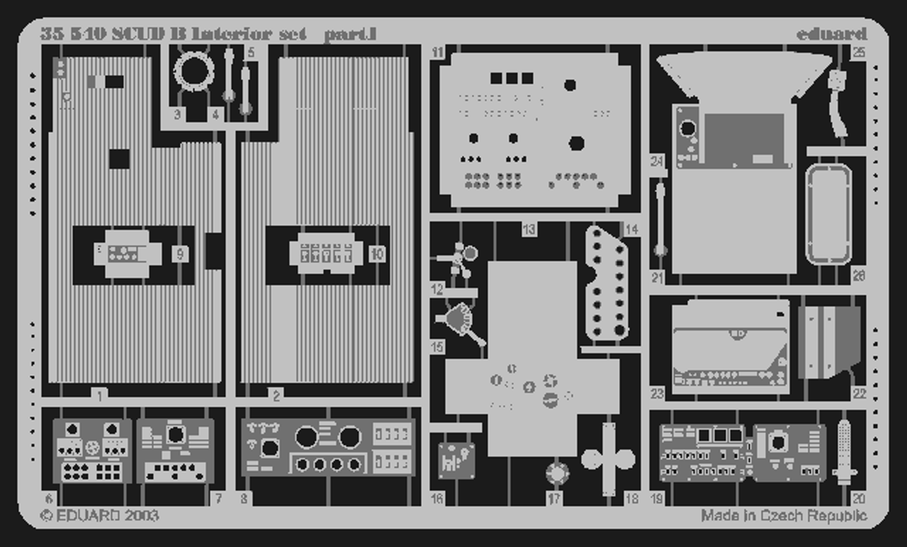 Eduard 1/35 Eduard Scud B Interior for DML