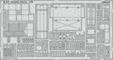 1/35 Eduard Hummel interior
