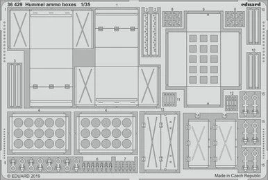 1/35 Eduard Hummel ammo boxes