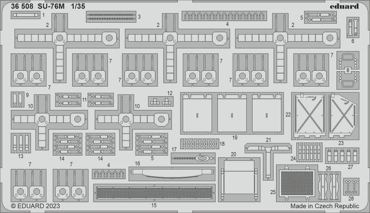 Eduard 1/35 Eduard SU-76M