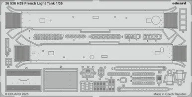 1/35 Eduard H39 French Light Tank