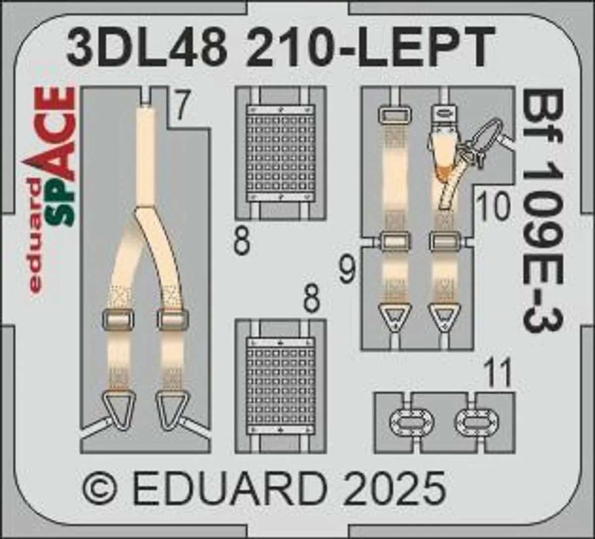 1/48 Eduard Bf 109E-3 for HOBBY BOSS