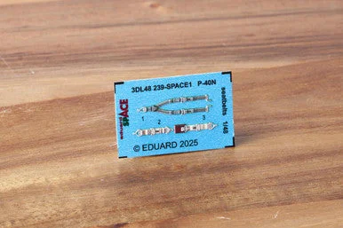 1/48 Eduard P-40N seatbelts SPACE