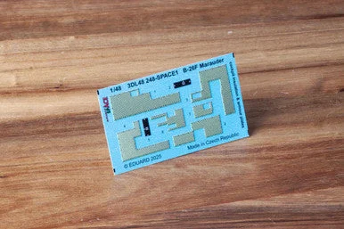 1/48 Eduard B-26F Marauder cockpit insulation & armour plates SPACE
