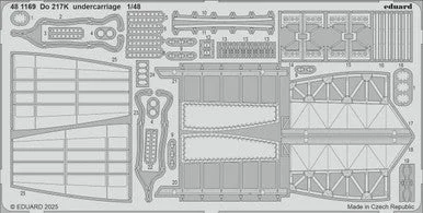 1/48 Eduard Do 217K undercarriage