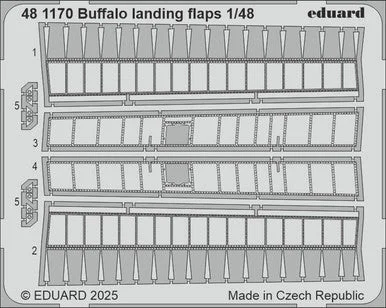 1/48 Eduard Buffalo landing flaps