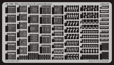 1/48 Eduard Wire Stretchers & Control Horns