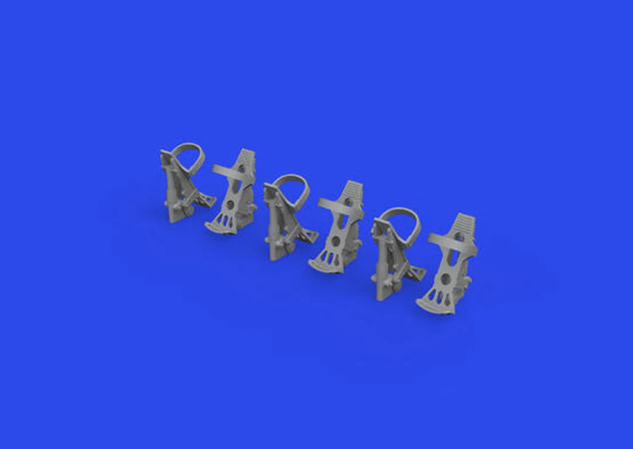 Eduard 1/32 Eduard Brassin Luftwaffe rudder pedals Print