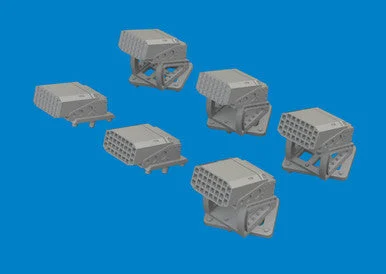 1/48 Eduard UH-60 flare dispensers 3D