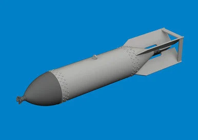 1/48 Eduard Japanese 800kg bomb 3D