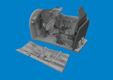 1/48 Eduard P-40N cockpit PRINT