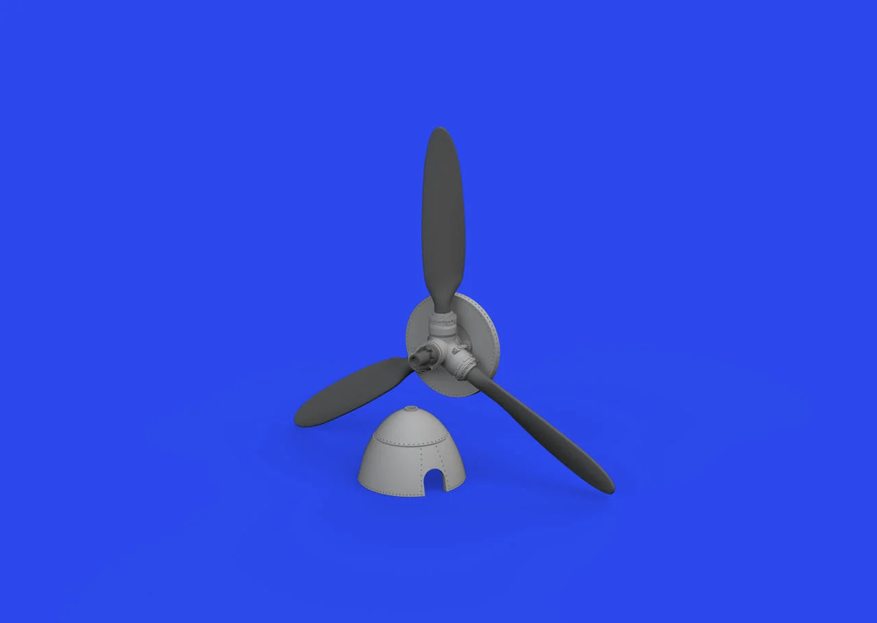 Eduard 1/72 Eduard Bf 109G propeller PRINT Brassin