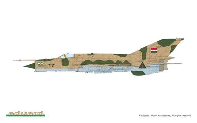 1/72 Eduard MiG-21bis Profipack Plastic Model Kit