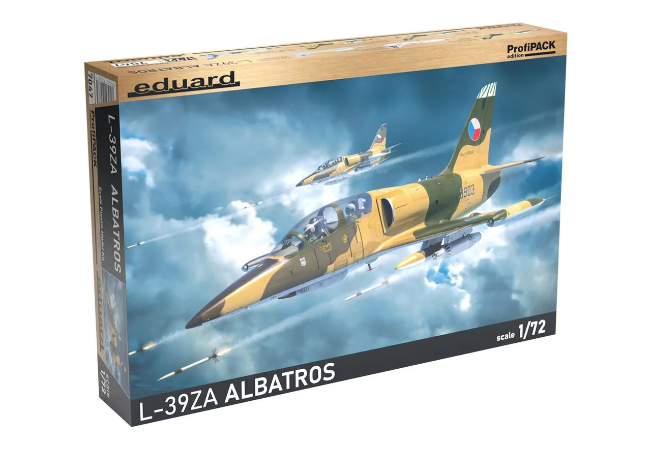 Eduard L-39ZA Albatros ProfiPACK – 1:72 Scale Jet Trainer Model Kit