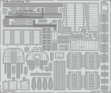1/48 Eduard B-24J bomb bay