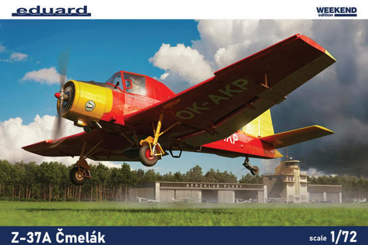 Eduard Z-37A Čmelák Weekend Edition – 1:72 Scale Aircraft Model Kit