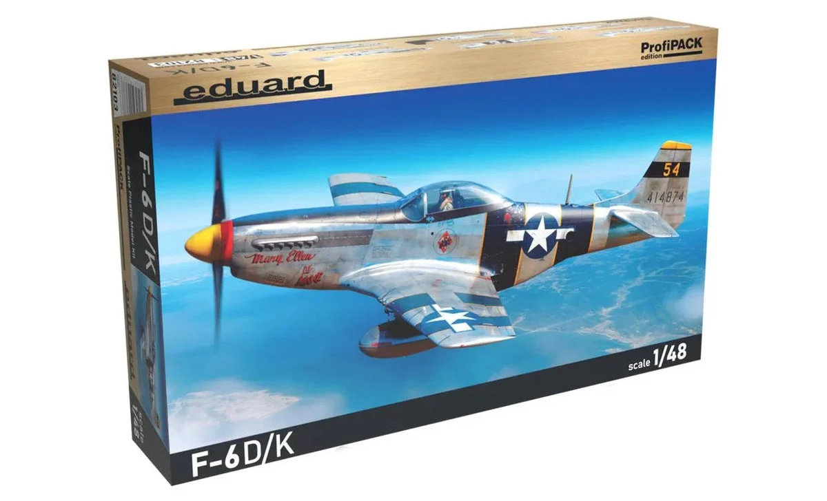 1/48 Eduard F-6D/ K (P-51 Mustang) Plastic Model Kit