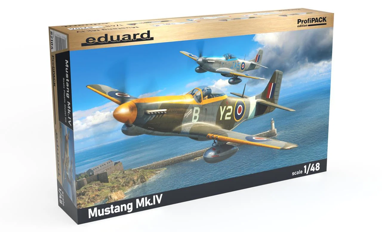 Eduard Mustang Mk. IV ProfiPACK – 1:48 Scale WWII Fighter Aircraft Kit