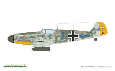 Eduard Bf 109F-4 1:48 Profipack WWII German Fighter Aircraft Model Kit