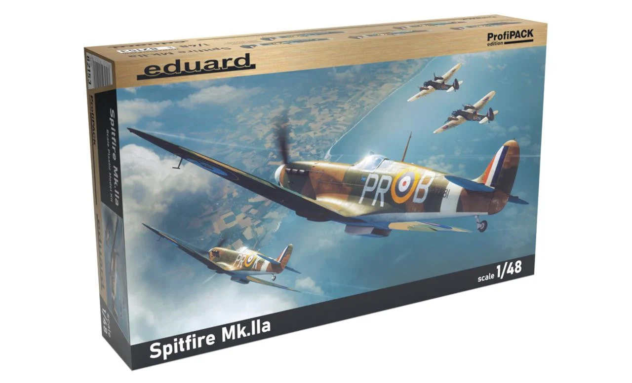 Eduard Supermarine Spitfire Mk. IIa ProfiPACK – 1:48 Scale Plastic Model Kit