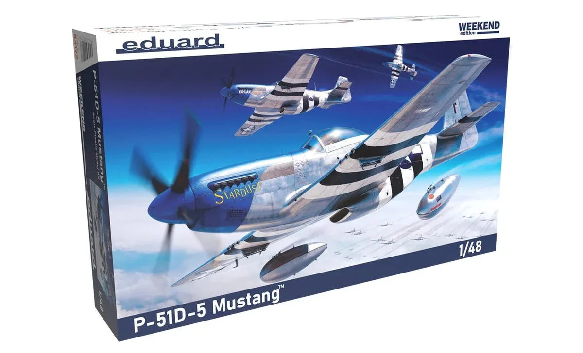 1/48 Eduard P-51D-5 Mustang Plastic Model Kit