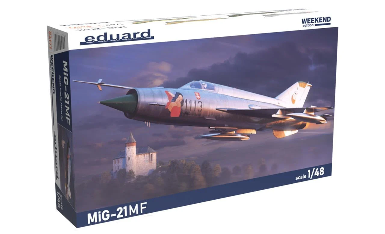 Eduard MiG-21MF Weekend Edition – 1:48 Scale Jet Aircraft Model Kit