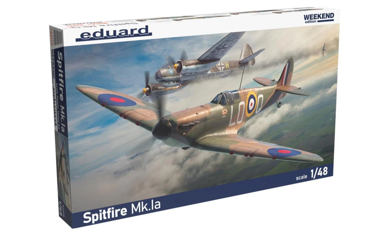 Eduard Supermarine Spitfire Mk. Ia Weekend Edition – 1:48 Scale Plastic Model Kit