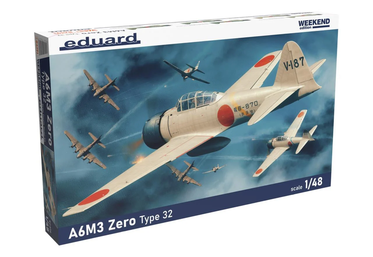 Eduard 1/48 Eduard A6M3 Zero Type 32 Weekend Edition