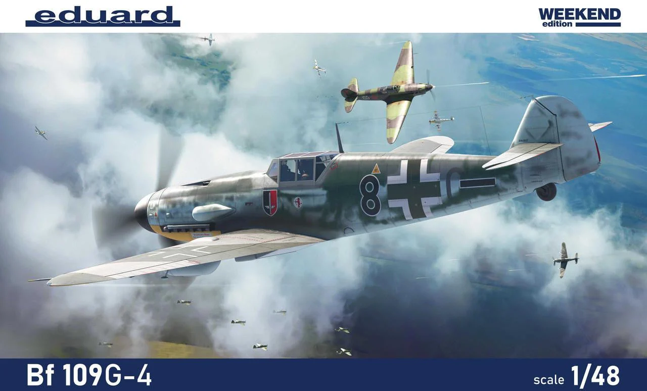 Eduard 1/48 Eduard Bf 109G-4 Weekend Edition Plastic Model Kit