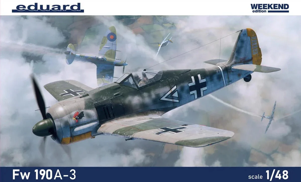1/48 Eduard Fw 190A-3 WEEKEND Plastic Kit