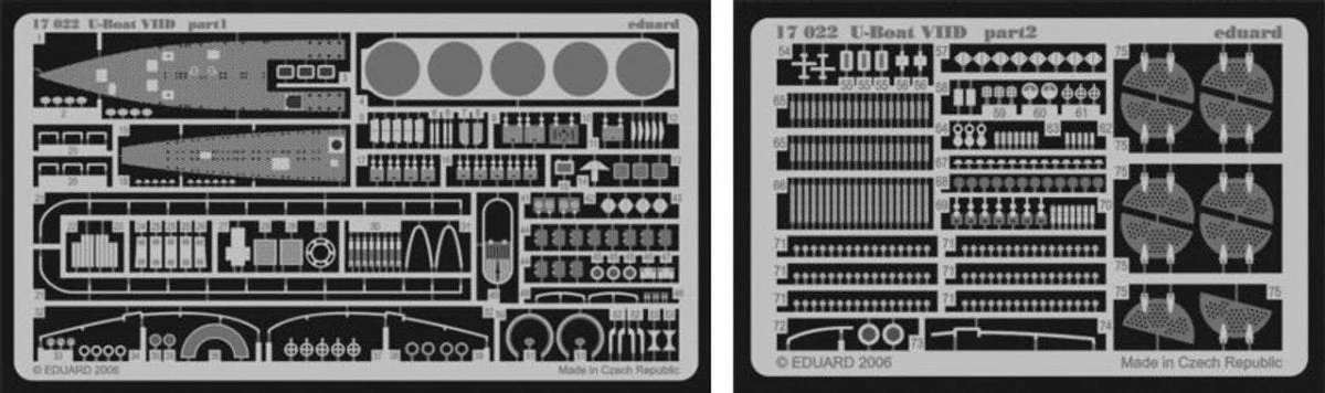 Eduard 1/144 Eduard U-Boat VIID for RMG