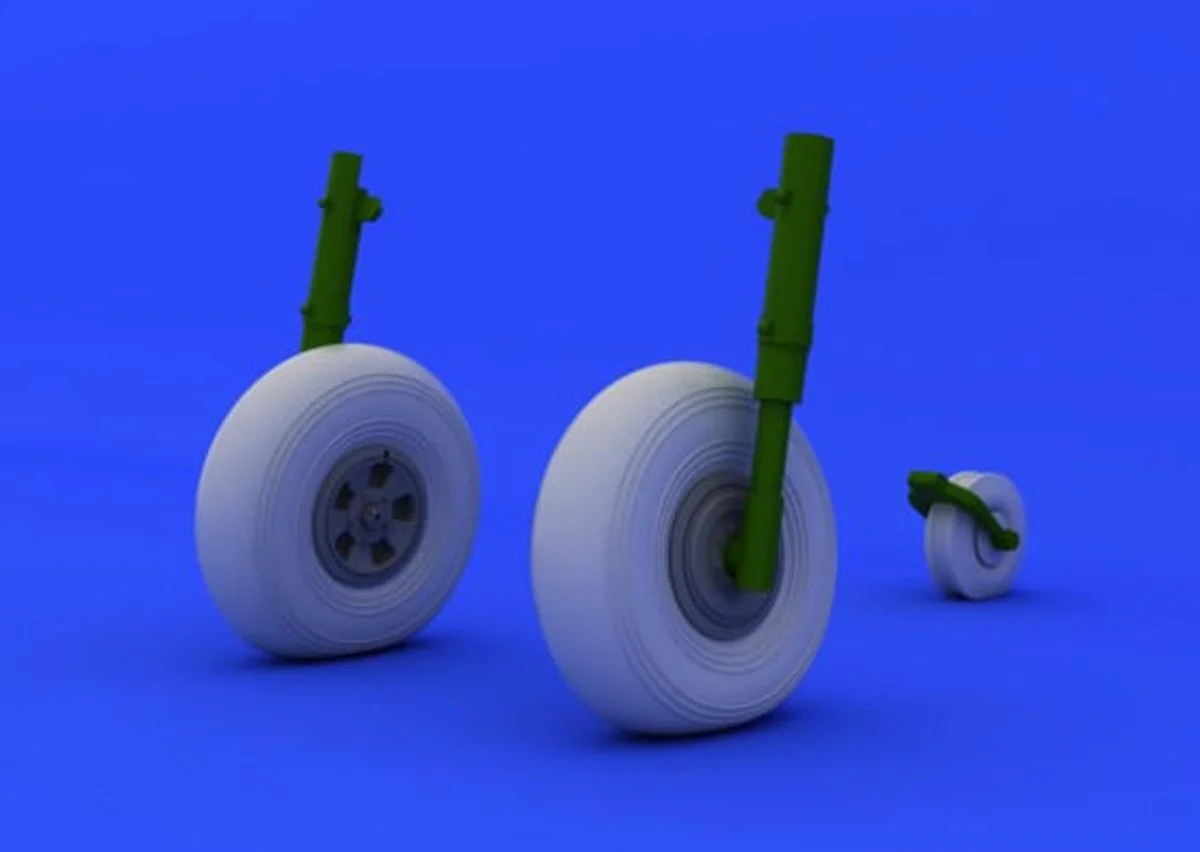 Eduard 1/24 Eduard Typhoon Wheels for AIR (Resin)