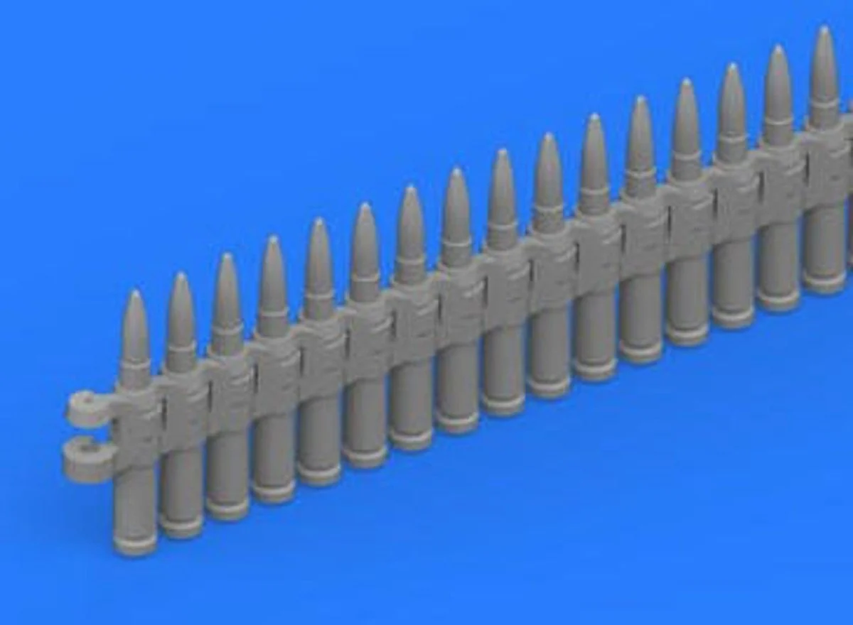 Eduard 1/32 Eduard 12.7mm Ammo Belts (Resin)