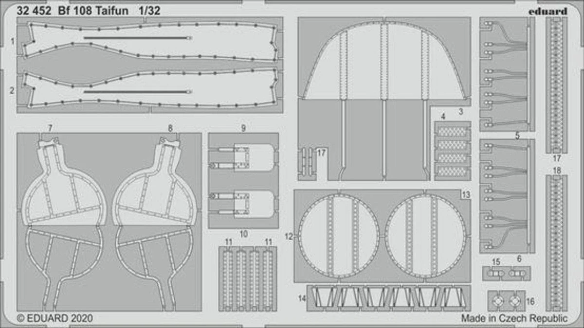 Eduard 1/32 Eduard Bf108 Taifun for EDU