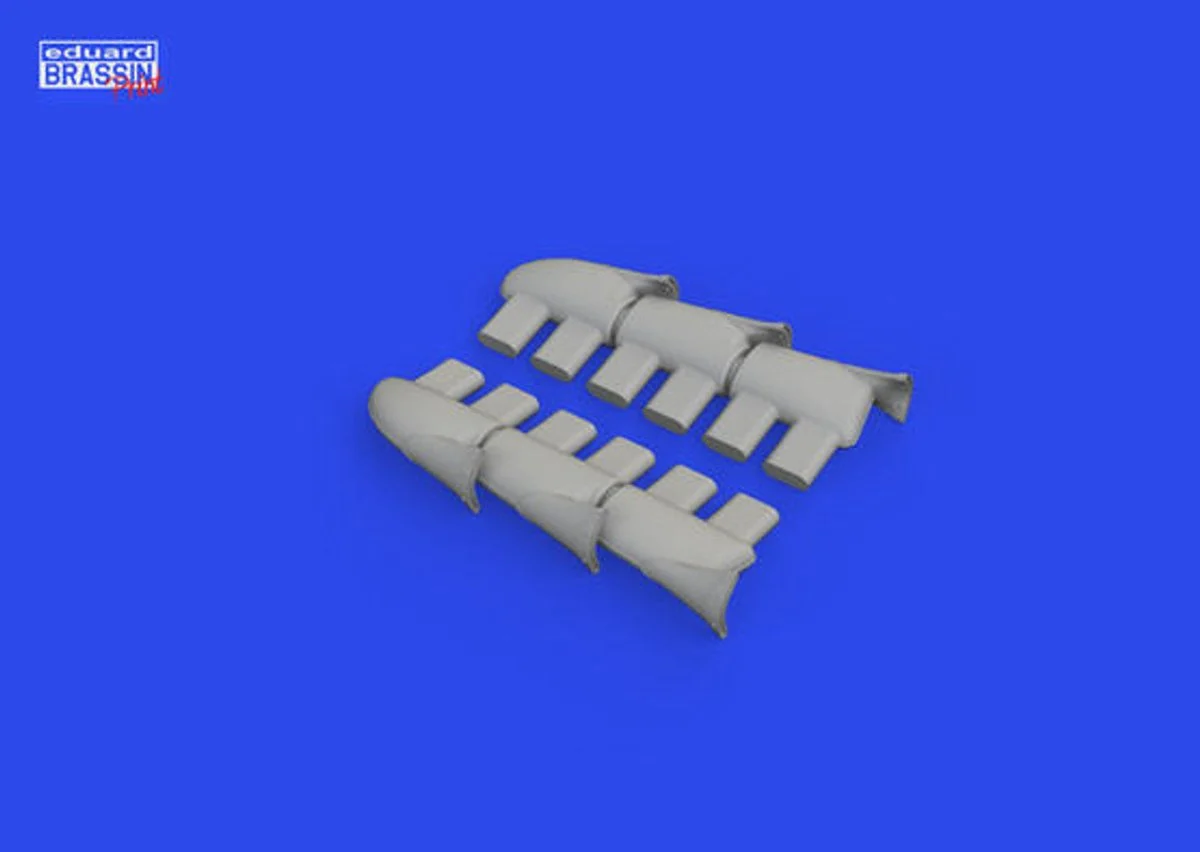 Eduard 1/32 Eduard Brassin Hurricane Mk.II exhaust fishtail Print for Revell
