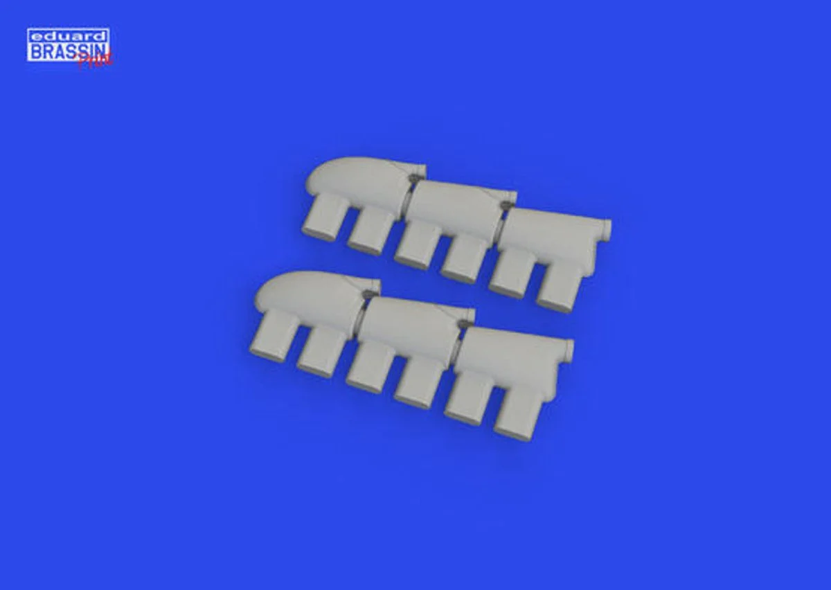Eduard 1/32 Eduard Brassin Hurricane Mk.II exhaust rounded Print for Revell